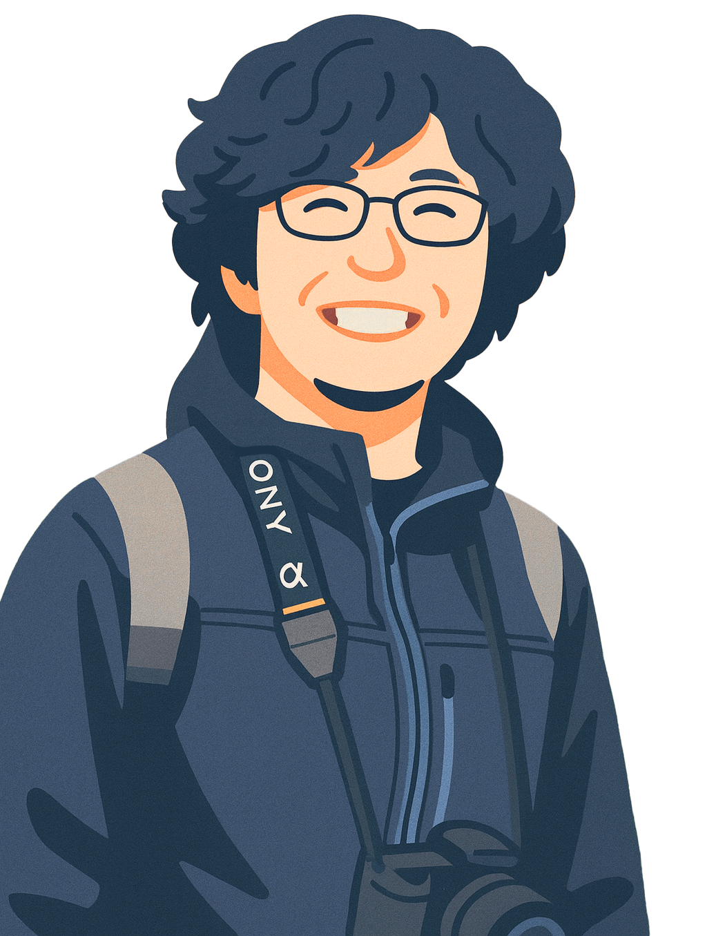 運営者 品川 - 仕事中の様子